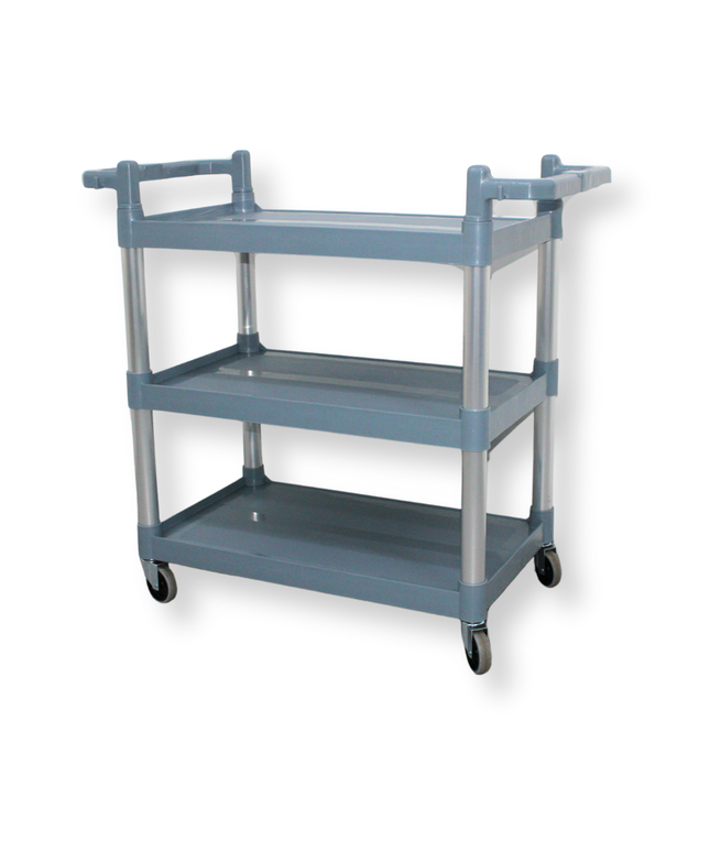 CARRO 3 BANDEJAS CHICO COLOR GRIS (Modelo: C3B-70G)