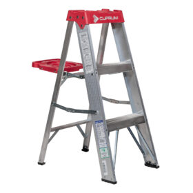 ESCALERA ALUMINIO TIJERA 1.22 MTS 4 PELDA OS 150 KG CUPRUM (Modelo: 2312-04)