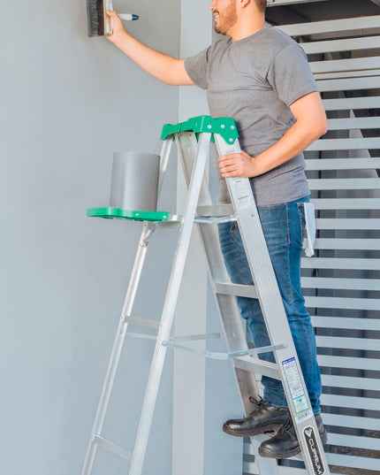 ESCALERA ALUMINIO TIJERA 2.44 M. (Modelo 2213-08)