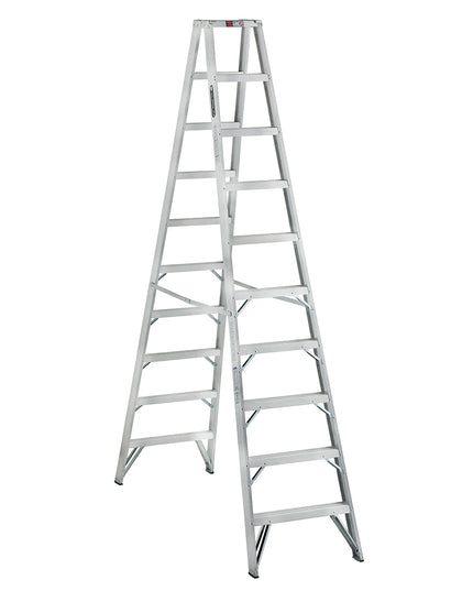 ESCALERA ALUMINIO TIJERA DOBLE ACCESO 10 PELDA OS (Modelo: 2231-10)