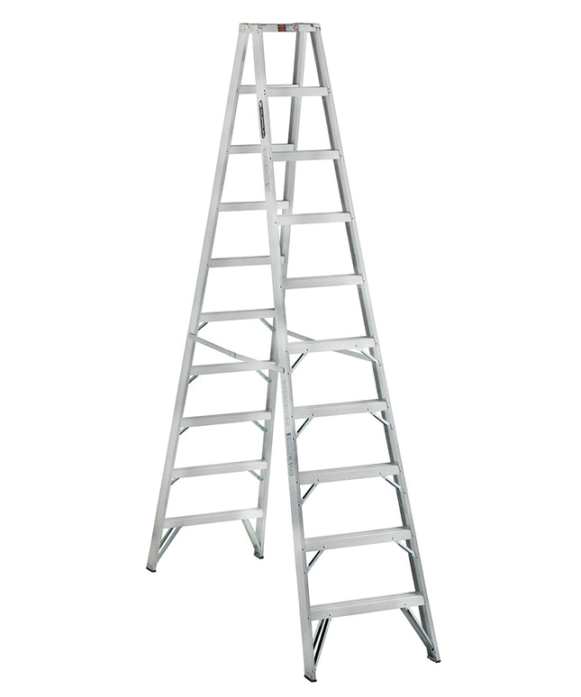 ESCALERA ALUMINIO TIJERA DOBLE ACCESO 10 PELDA OS (Modelo: 2231-10)