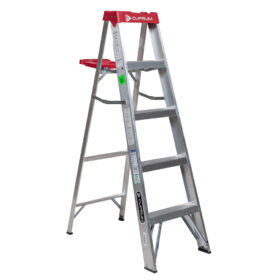 ESCALERA ALUMINIO TIJERA 1.53 M. 5 PELDA OS 150 KG CUPRUM (Modelo: 2312-05)