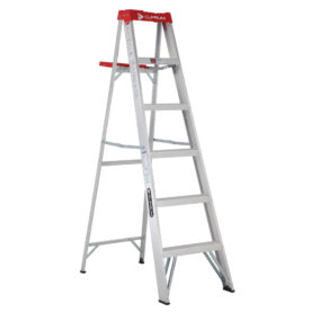 ESCALERA ALUMINIO TIJERA 6 PELDAÑOS CUPRUM 1.83 M. (Modelo: 2312-06)