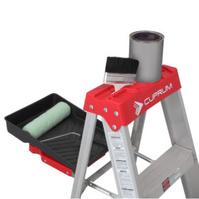 ESCALERA ALUMINIO TIJERA 1.53 M. 5 PELDA OS 150 KG CUPRUM (Modelo: 2312-05)