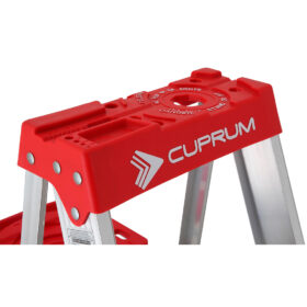 ESCALERA ALUMINIO TIJERA 1.53 M. 5 PELDA OS 150 KG CUPRUM (Modelo: 2312-05)