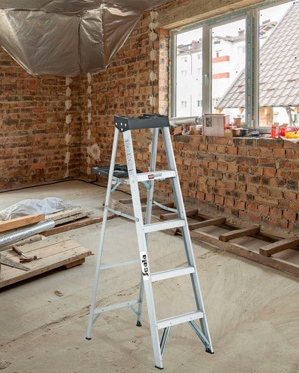 ESCALERA ALUMINIO TIJERA 1.52 M. (Modelo:2314-05)