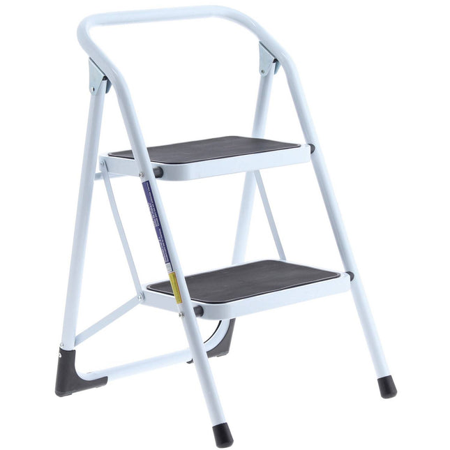 TABURETE ACERO 2 PELDAÑOS (Modelo: TAB-02)