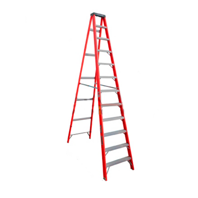 ESCALERA F. VIDRIO TIJERA 3.66 M. 225KG CUPRUM (Modelo: 3017-12)