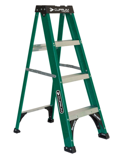 ESCALERA F. VIDRIO TIJERA 1.25 M. (Modelo: 3217-04)