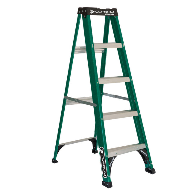 ESCALERA F. VIDRIO TIJERA 1.53 M. (Modelo: 3217-05)