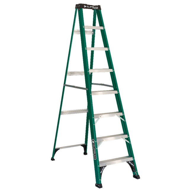 ESCALERA. F. VIDRIO TIJERA 2.44 M. (Modelo: 3217-08)