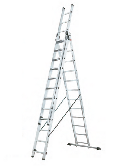 ESCALERA ALUMINIO TIJERA TEL.3 X 3.35 M. (Modelo:7312-007)