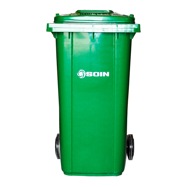 CONTENEDOR DE BASURA 120 LTS. VERDE (Modelo: AE-120V)
