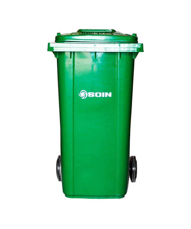 CONTENEDOR DE BASURA 120 LTS. VERDE (Modelo: AE-120V)