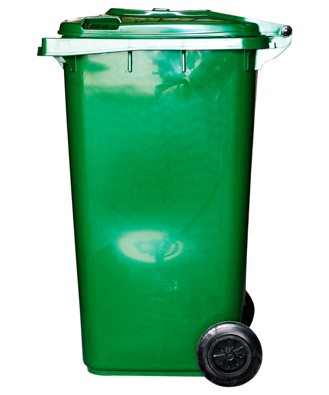 CONTENEDOR DE BASURA 120 LTS. VERDE (Modelo: AE-120V)