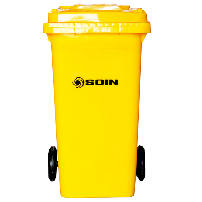 CONTENEDOR DE BASURA 240 LTS. AMARILLO (Modelo: AE-240AM)