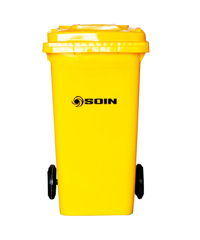 CONTENEDOR DE BASURA 240 LTS. AMARILLO (Modelo: AE-240AM)