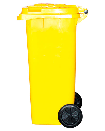 CONTENEDOR DE BASURA 240 LTS. AMARILLO (Modelo: AE-240AM)