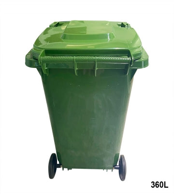 CONTENEDOR DE BASURA 360 LTS. VERDE (Modelo: AE-360V)