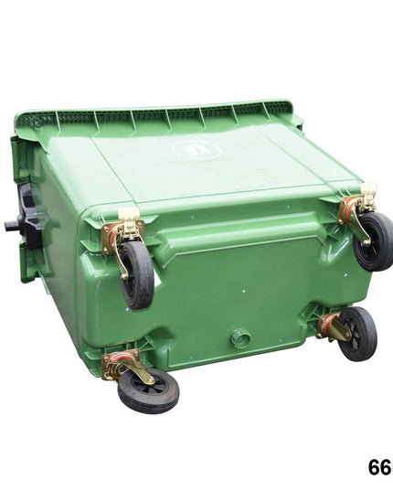 CONTENEDOR DE BASURA 660 LTS. VERDE (Modelo: AE-660V)