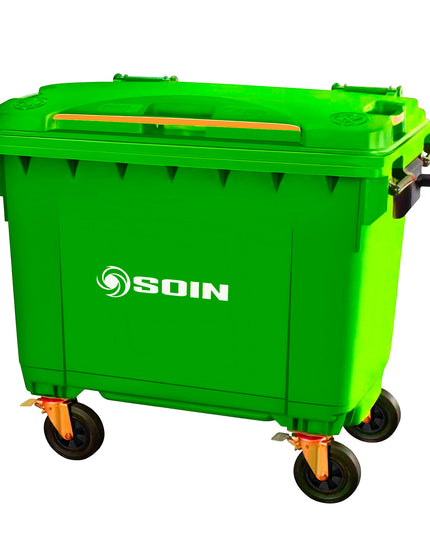 CONTENEDOR DE BASURA 770 LTS. VERDE (Modelo: AE-770V)