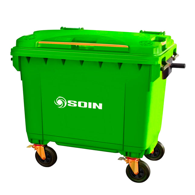 CONTENEDOR DE BASURA 770 LTS. VERDE (Modelo: AE-770V)