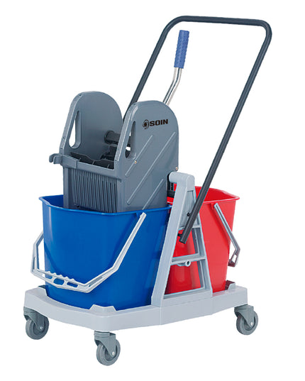 CARRO ESTRUJADOR DE 34 LTS. DOBLE DEP. (Modelo: AF-34BC)