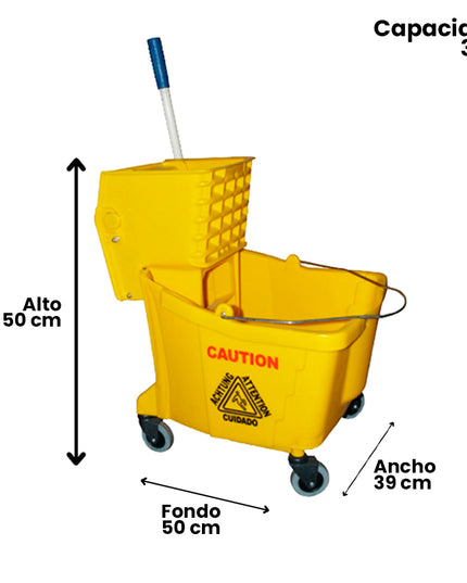 CARRO ESTRUJADOR DE 36 lts. (Modelo: AF-36AM)