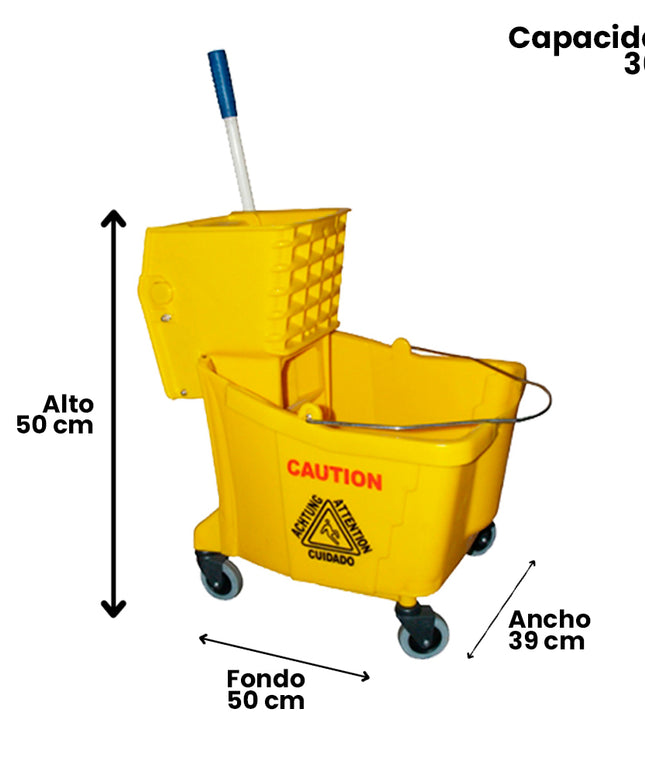 CARRO ESTRUJADOR DE 36 lts. (Modelo: AF-36AM)