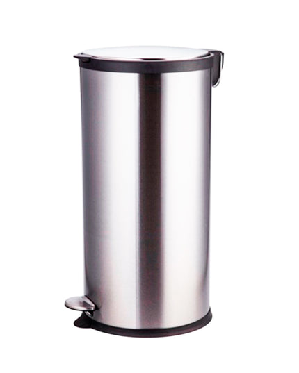 BASURERO ACERO INOX CIERRE SUAVE 30LT (Modelo: BIN-30)