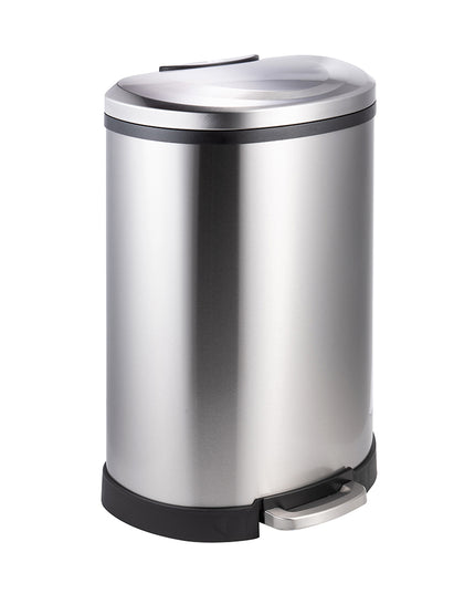BASURERO ACERO INOX SOIN 50 LITROS  (Modelo: BIN-50)