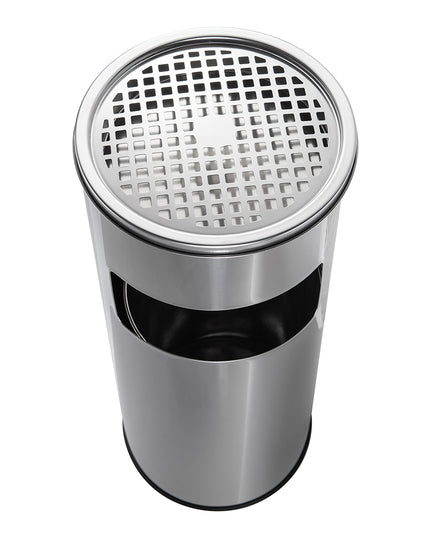 BASURERO CENICERO ACERO INOX SOIN 18LTS  (Modelo: BIN-CEN)