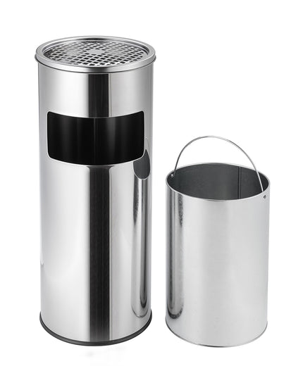 BASURERO CENICERO ACERO INOX SOIN 18LTS  (Modelo: BIN-CEN)
