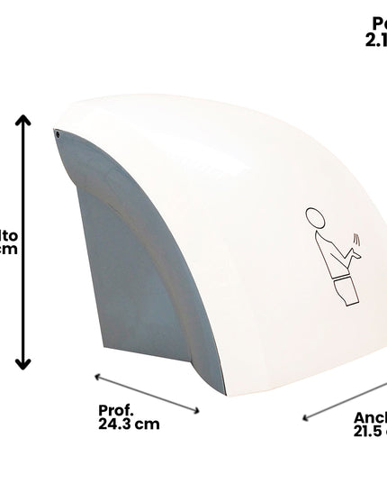 SECADOR DE MANOS 1600W (Modelo: BY804)