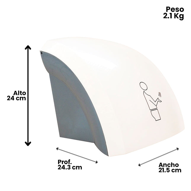 SECADOR DE MANOS 1600W (Modelo: BY804)