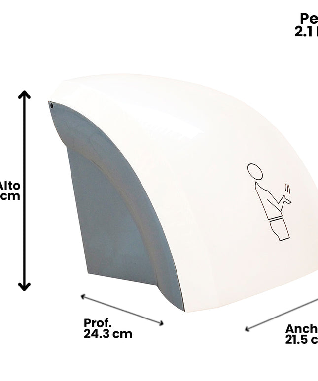 SECADOR DE MANOS 1600W (Modelo: BY804)