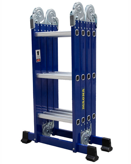 ESCALERA  ARTICULADA ACERO - TECHNOPLUS (Modelo: EAM-12A)