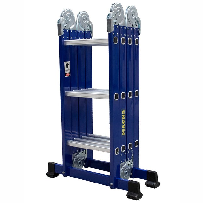 ESCALERA  ARTICULADA ACERO - TECHNOPLUS (Modelo: EAM-12A)