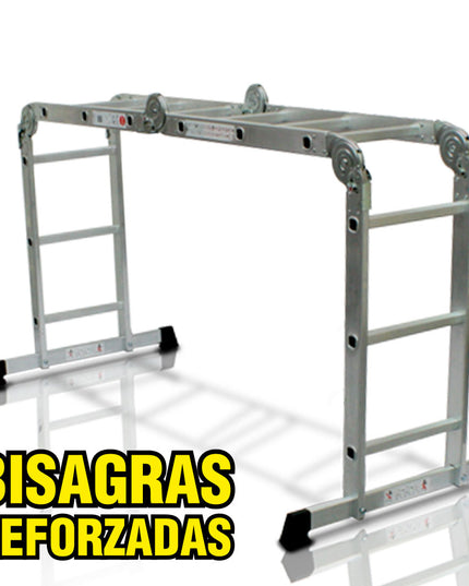 ESCALERA ARTICULADA ALUMINIO - TECHNOPLUS PRO (Modelo: EAM-PRO)
