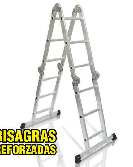 ESCALERA ARTICULADA ALUMINIO - TECHNOPLUS PRO (Modelo: EAM-PRO)