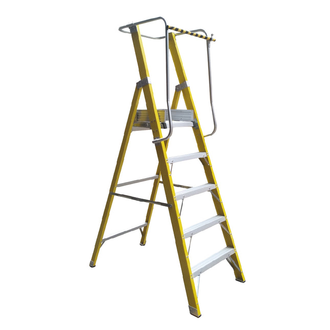 ESCALERA F. V. PLATAFORMA 1.40  m. (Modelo: EFP-05)