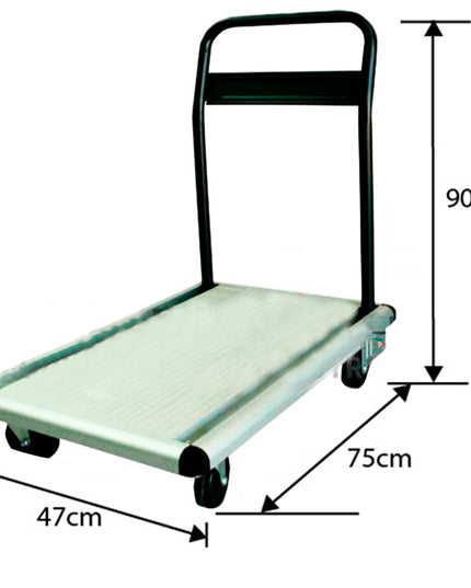 CARRO ALUM. MANGO ABAT. P. 100 KG. (Modelo: FW-75)