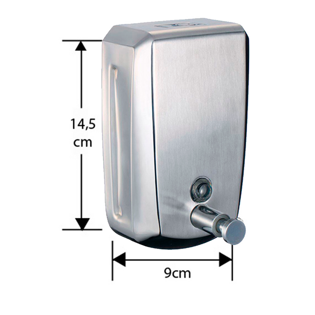 DISPENSADOR DE JABON 500ML ACERO INOX (Modelo: K4401A)