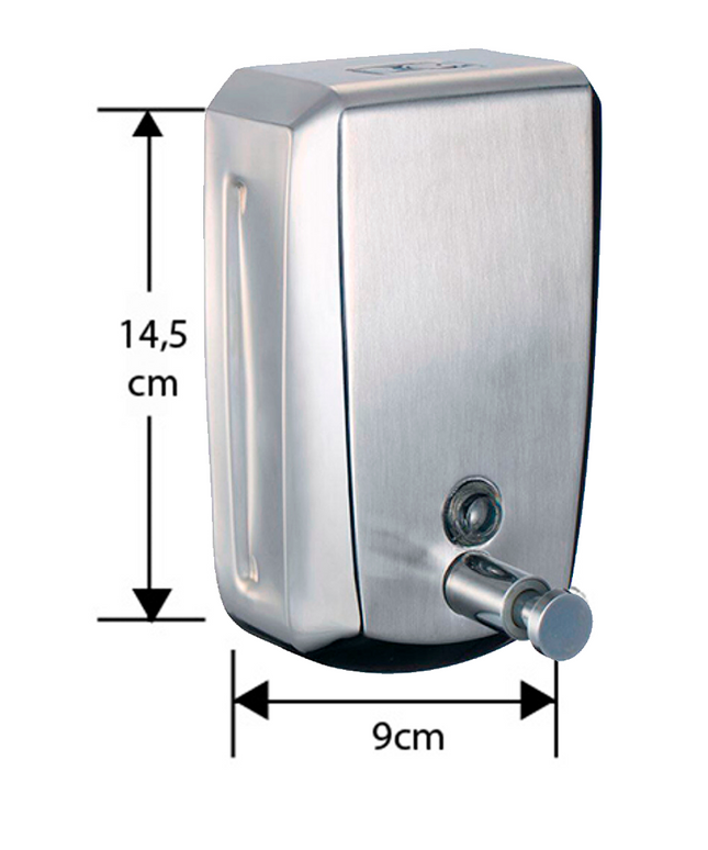 DISPENSADOR DE JABON 500ML ACERO INOX (Modelo: K4401A)