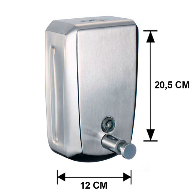 DISPENSADOR DE JABON 1000ML ACERO INOX (Modelo: K4401C)