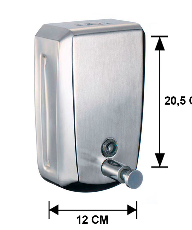 DISPENSADOR DE JABON 1000ML ACERO INOX (Modelo: K4401C)
