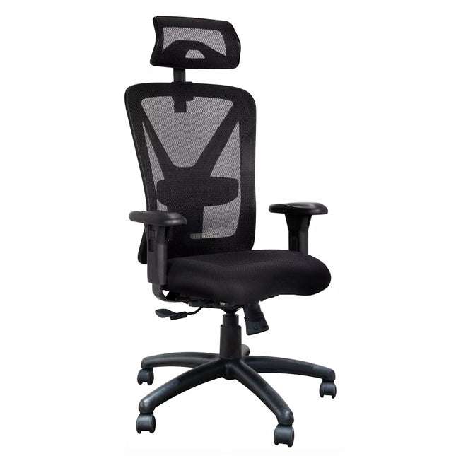 SILLA GERENCIAL BASE NYLON - ERGONOMICA (Modelo: KB-8931AS)