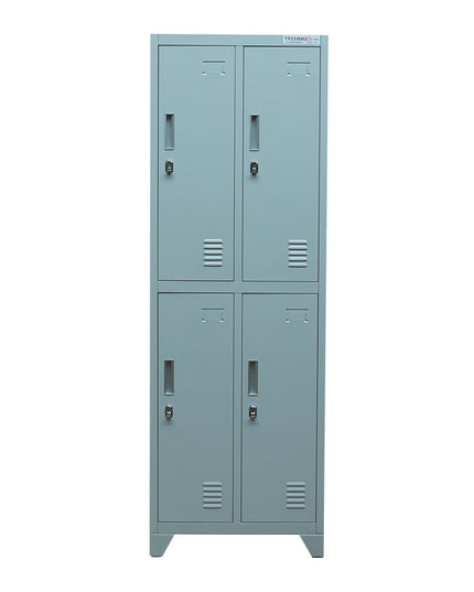 LOCKERS METALICO 4 CASILLEROS (Modelo: L200-2Q)
