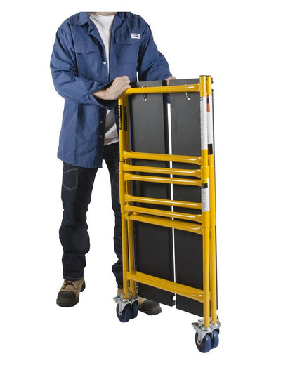 ANDAMIO ACERO PLEGABLE MINI 227kg (Modelo: SM1504)