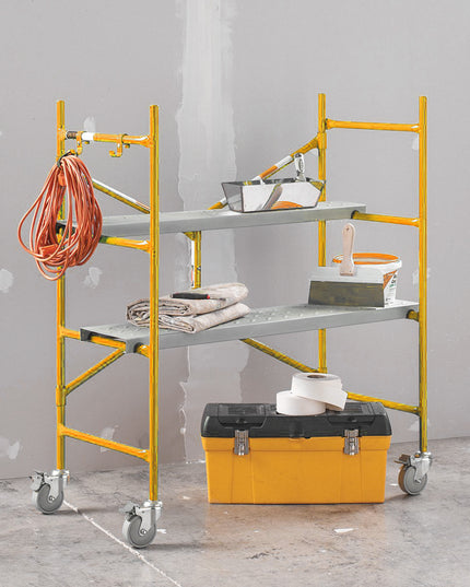 ANDAMIO ACERO PLEGABLE MINI 227kg (Modelo: SM1504)